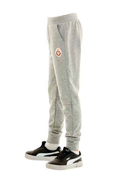 Galatasaray Γνήσιο παιδικό γκρι αθλητικό παντελόνι με άδεια χρήσης
