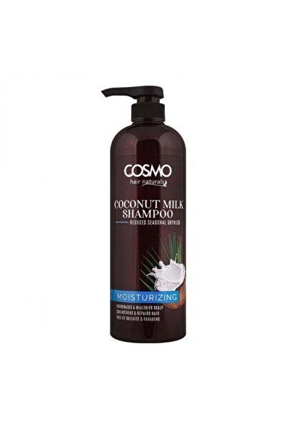 Cosmo شامبو Hair Naturals MOC مع حليب جوز الهند يقلل من الجفاف الموسمي ويرطب ...