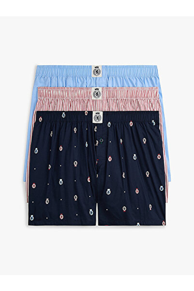 Tommy Hilfiger erkek 3'lü paket woven boxer