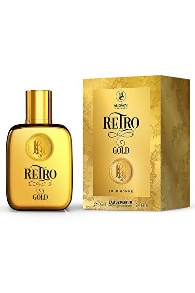 al gazal عطر ريترو جولد بور هوم أو دو بارفان - 100 مل