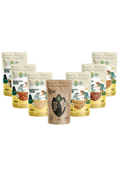 OnlineÇiftçi Kavrulmuş Kuruyemiş Paketi NET 2.2Kg