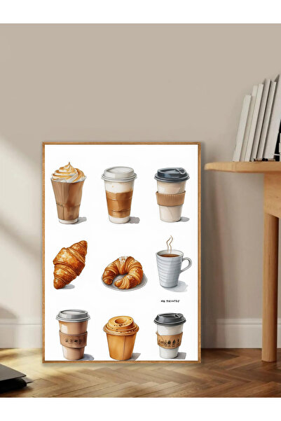 Tuba Decor Tablo dintr-o singură bucată cu rame din lemn pentru sufragerie, s...