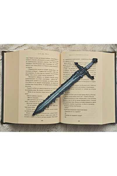 Anka Atolye Kılıç Şeklinde Kitap Ayracı – Gotik, Mistisizm ve Koleksiyonluk Mistik Ayraç - Gamer Hediyelik