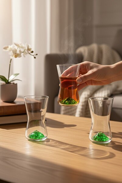 ROY KING DEKORATİF BARDAK YEŞİL