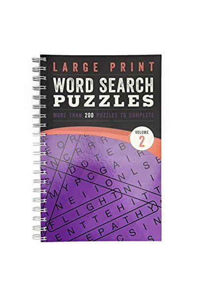 Parragon Large Print Word Search Puzzles Volume 2