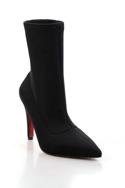 Bambi Siyah Kadın Bot & Bootie K02231420317