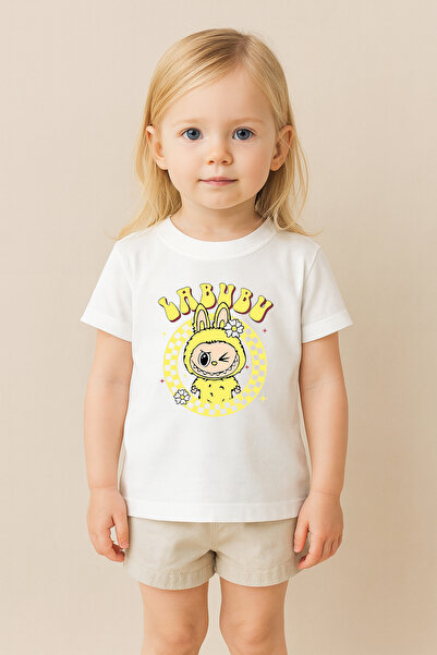 SVART WEAR Labubu Print Toy cu imprimeu Tricou cu tricou modele pentru copii ...