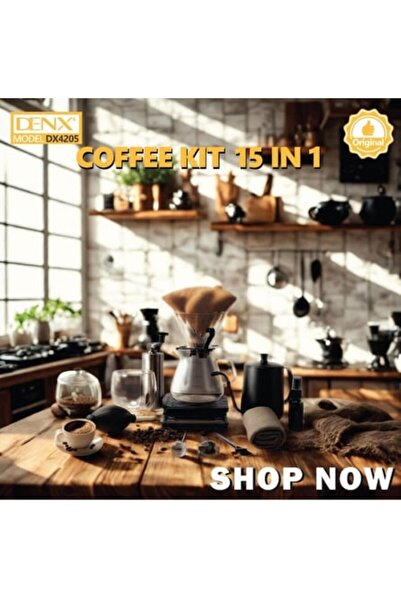 Denx DINEX DX4205 15-in-1 V60 All-in-One Drip Coffee Bag