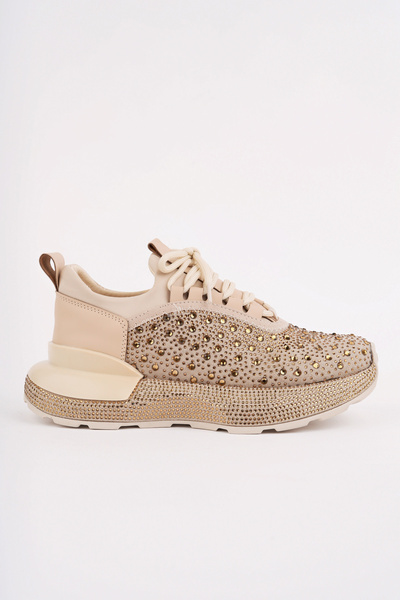 Madam Tarz Ljn-605 Stone Laced Sole Sports