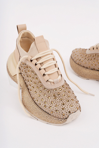 Madam Tarz Ljn-605 Stone Laced Sole Sports