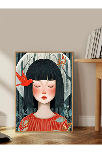 Tuba Decor Tablo dintr-o singură bucată cu rame din lemn pentru sufragerie, s...