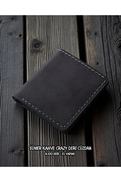 Nicevia Sümer Brown Crazy Leather Wallet