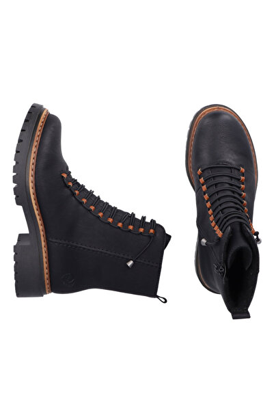 Rieker Casual boots, women, RIEKER, 72653-00 black, -leather 37