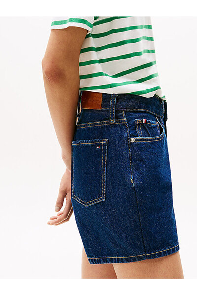 Tommy Hilfiger Women's Denim Mini Flare Shorts