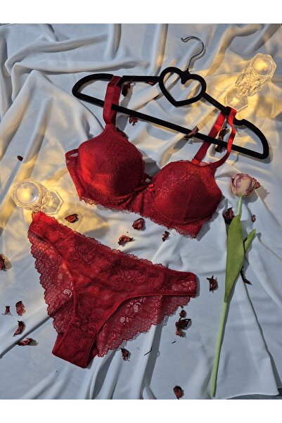 Infaith Alt üst takım dantelli sütyen