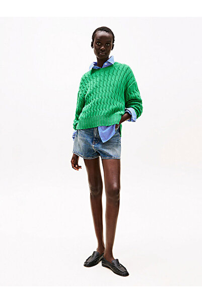 Tommy Hilfiger Women's Denim Mini Flare Shorts