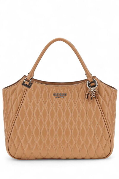 Guess Valla Dark Beige Women's Shoulder Bag Hwqg8122220
