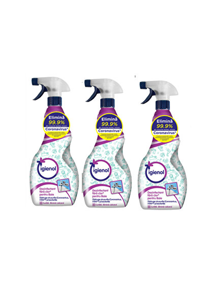 Igienol X 3 Baie 750 ml