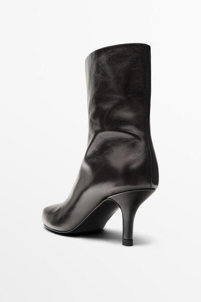 Massimo Dutti Topuklu ayak bileği botu