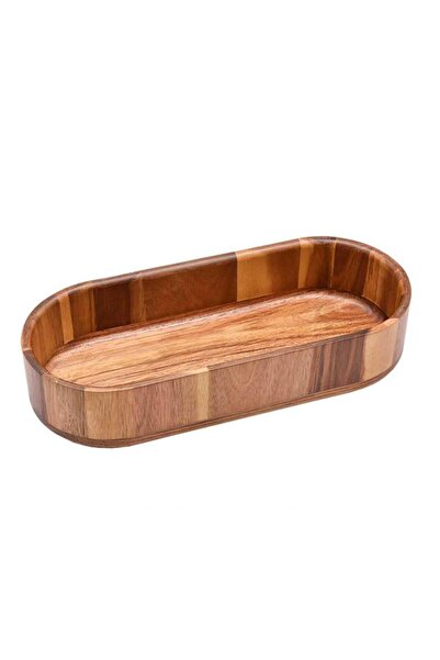 ÇIRPAN EV AKASYA DERİN SUNUM TABAK/ORGANİZER 35CM