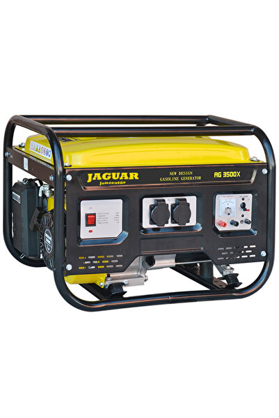 JAGUAR JENERATÖR 3,5 KVA BENZİNLİ MONOFAZE PORTATİF JENERATÖR