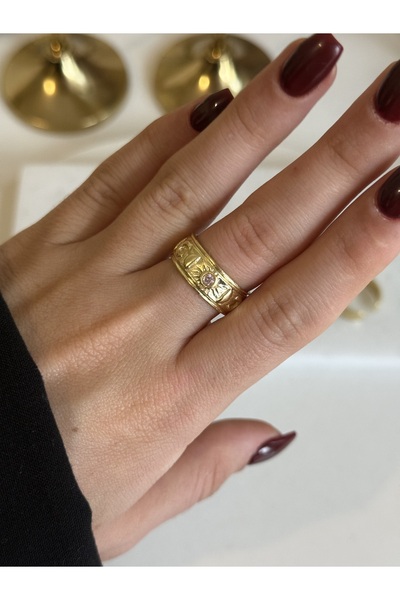 HOUSEKİ خاتم فينتاج صن أيلد قابل للتعديل