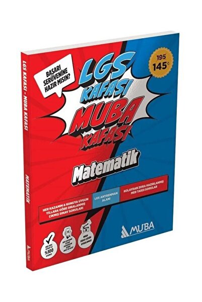 Anla Kazan Yayınları Muba 2026 8. Sınıf Matematik LGS Kafası Muba Kafası Soru Bankası
