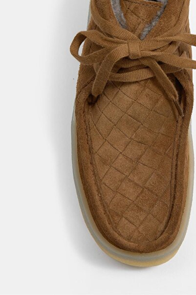 NILUFARR Neda Taba Suede Fur Inside Women's Boots