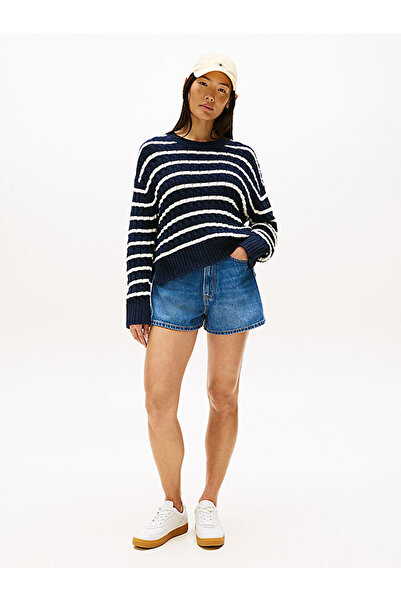 Tommy Hilfiger Women's Denim Mini Flare Shorts