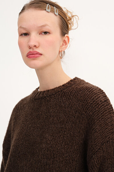 Addax Bisiklet Yaka Basic Triko Kazak K251091