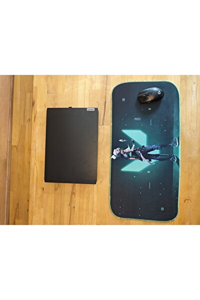 sgeteknoloji Sge Technology 70X30 cm Phosphorescent Stitched Jett Anti-Slip Base Speed Surface Gamer Mouse Pad