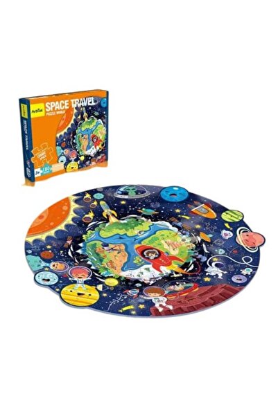 Arthink Puzzle Rotund 180 Piese - Calatorie in Spatiu