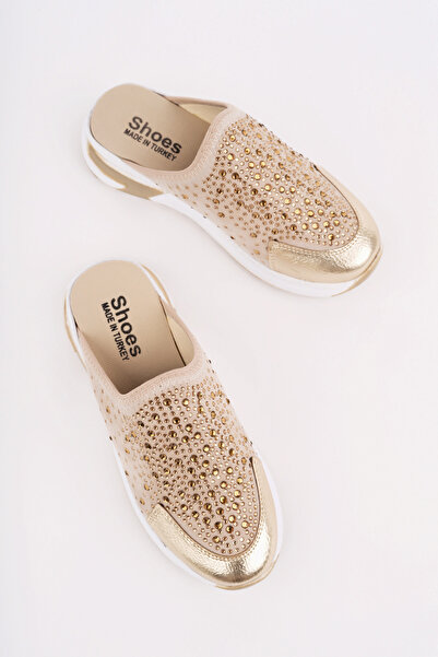 Madam Tarz LJN-156 Papuci din piele lacuita cu pietre