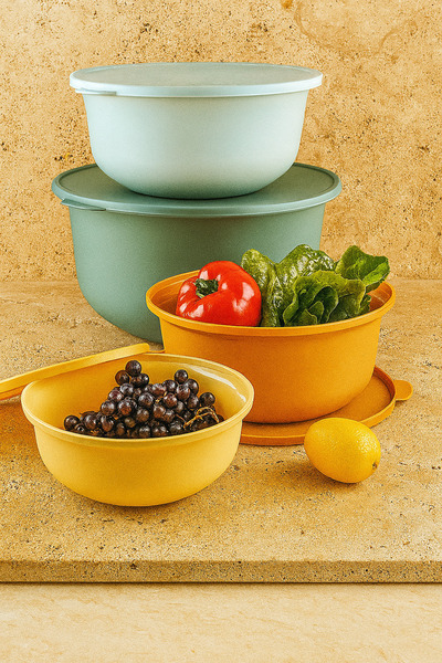 Hope 4 Size Round Aura Storage Set - With Lid