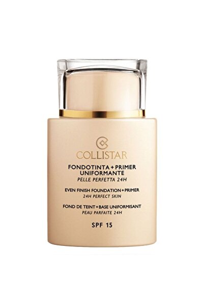 Collistar Even Finish 24H 2-in-1 Liquid Foundation & Primer 01 Ivory SPF15 35 ml Long-Wear