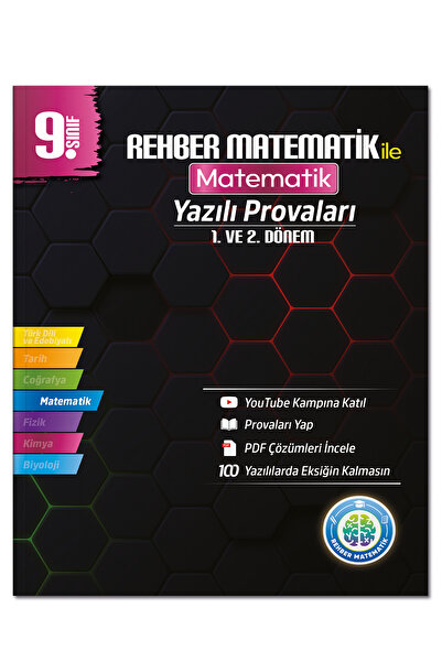 REHBER MATEMATİK YAYINLARI 9. Sınıf Matematik Yazılı Provaları