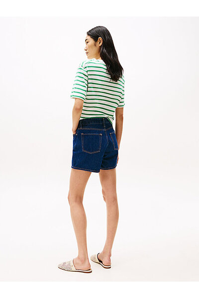 Tommy Hilfiger Women's Denim Mini Flare Shorts