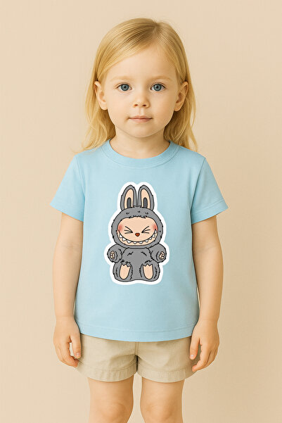 SVART WEAR Labubu Print Toy cu imprimeu Tricou cu tricou modele pentru copii ...