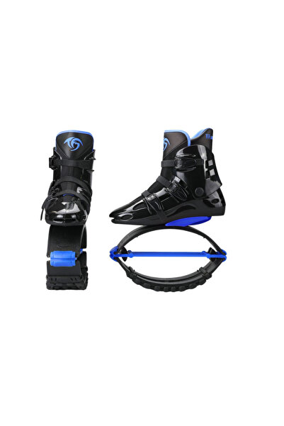 KlaussTech Ghete de sărituri, mărimea 42-44, ergonomice, negre/albastre