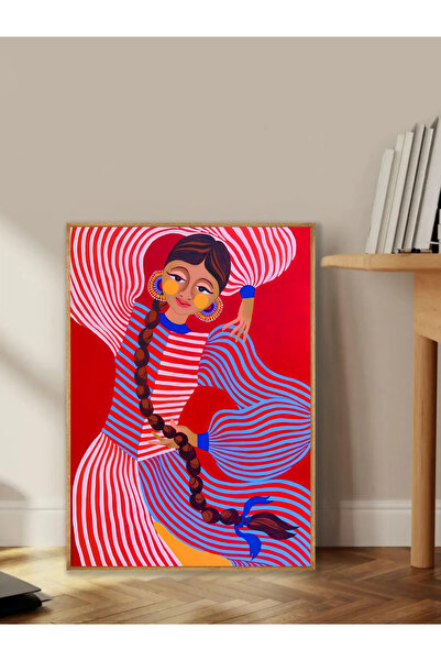 Tuba Decor Tablo dintr-o singură bucată cu rame din lemn pentru sufragerie, sufragerie, bucătărie