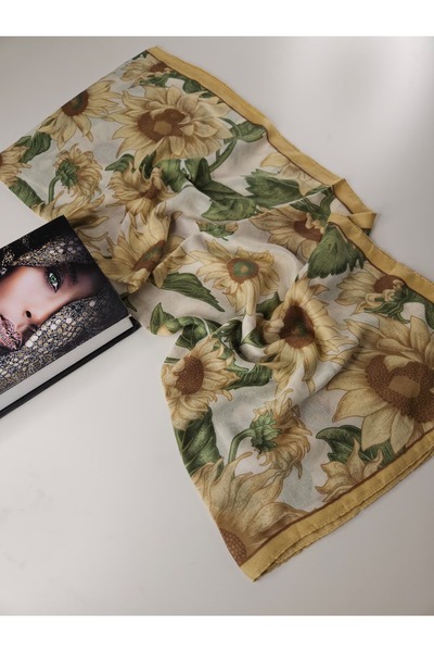 sem oyuncak Luxury Shawl Viscose Cotton Solf Fabric Floral Pattern Hijab 4 Seasons Double Sided 70 X 200 cm