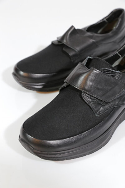 DGN 1900-3 Men's Thick Velcro Detailed Comfort Shoes