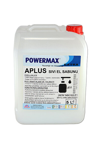powermax صابون سائل أبلوس 5 لتر - PWRMX033