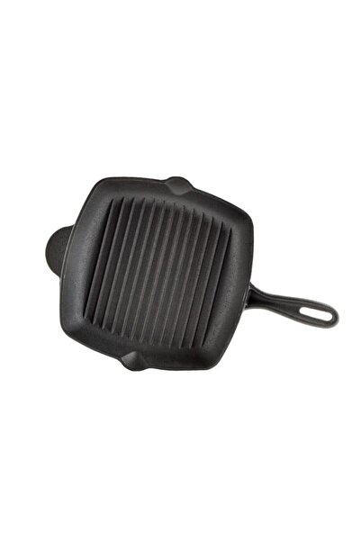 Perfect Home Cast iron frying pan with spout, 26x26x4.5 cm,