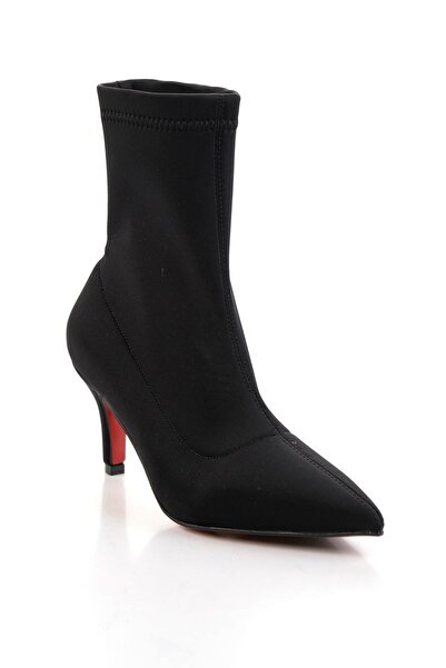 Bambi Siyah Kadın Bot & Bootie K02231420417