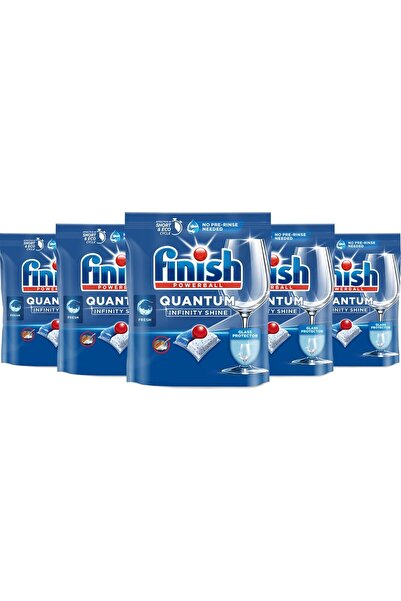 Finish Quantum Infinity Shine 415 Kapsül Bulaşık Makinesi Deterjanı Tableti (5 x 83 Kapsül)