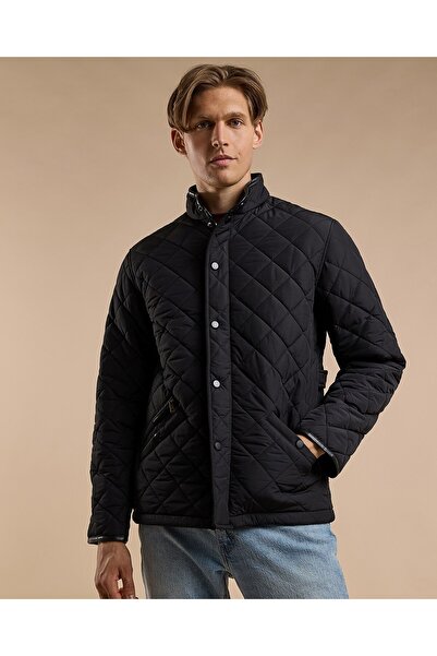 R&B سترة مبطنة مع إغلاق بأزرار