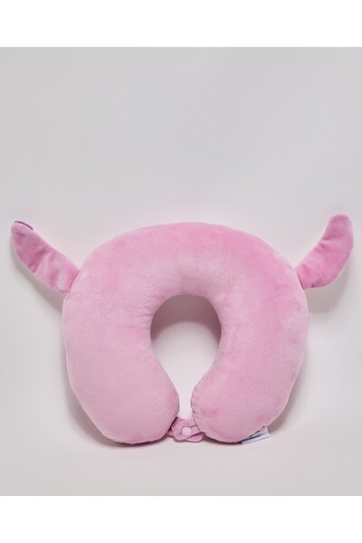 R&B Lilac Women's Embroidered Neck Pillow