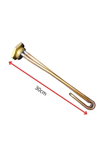 inox rezistans Meşale Çay Kazanı Rezistansı 220 Volt 2000 Watt Bakır Kalın Di...