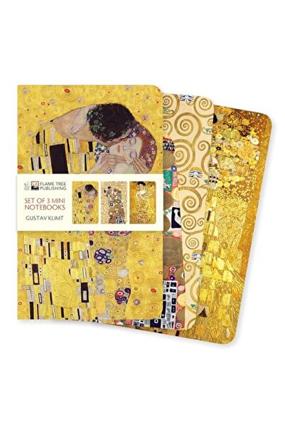 Flame Tree Publishing Gustav Klimt Mini Notebook Collection